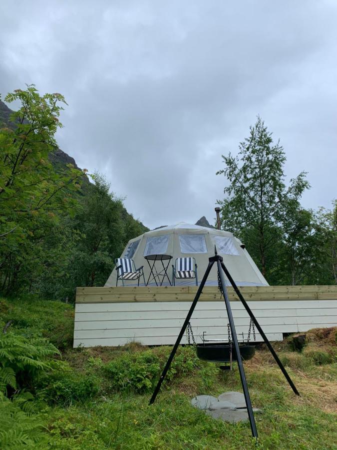 Glamping Lofoten Hotel Kongsjorda Bagian luar foto