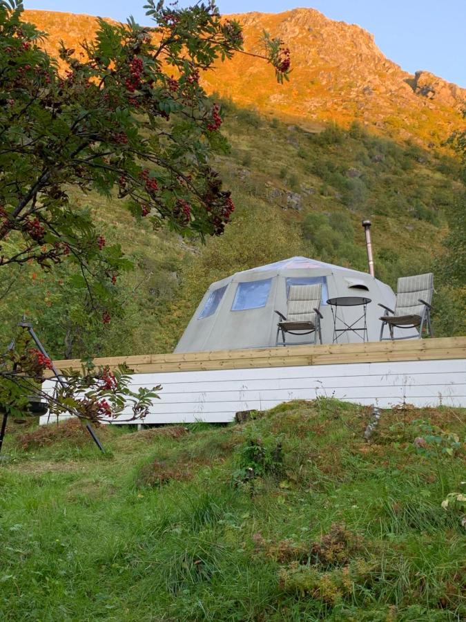 Glamping Lofoten Hotel Kongsjorda Bagian luar foto